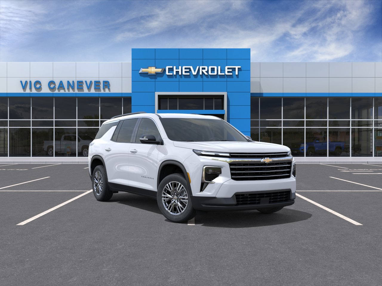 New 2026 Polar White Tricoat Chevrolet LT image 2