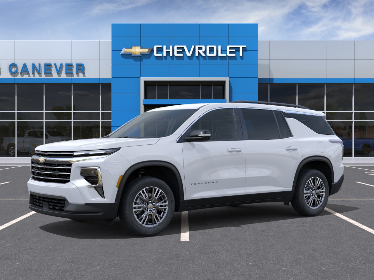 New 2026 Polar White Tricoat Chevrolet LT image 3