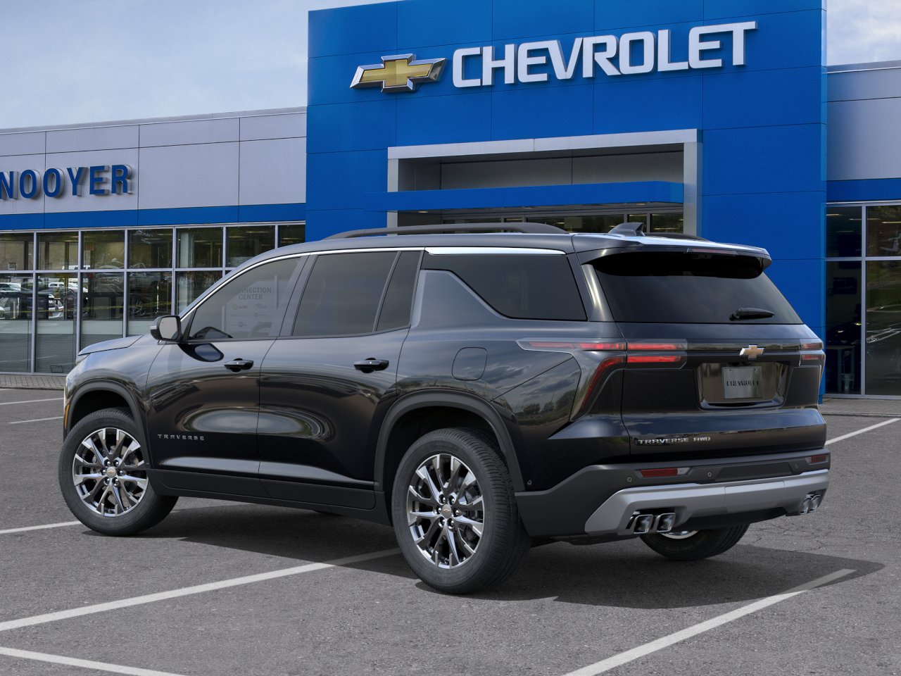 New 2026 Mosaic Black Metallic Chevrolet LT image 3