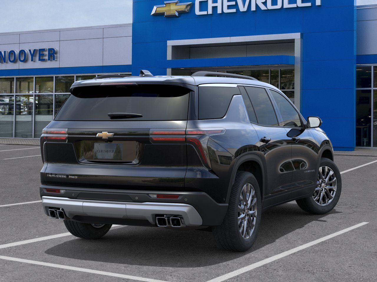New 2026 Mosaic Black Metallic Chevrolet LT image 4