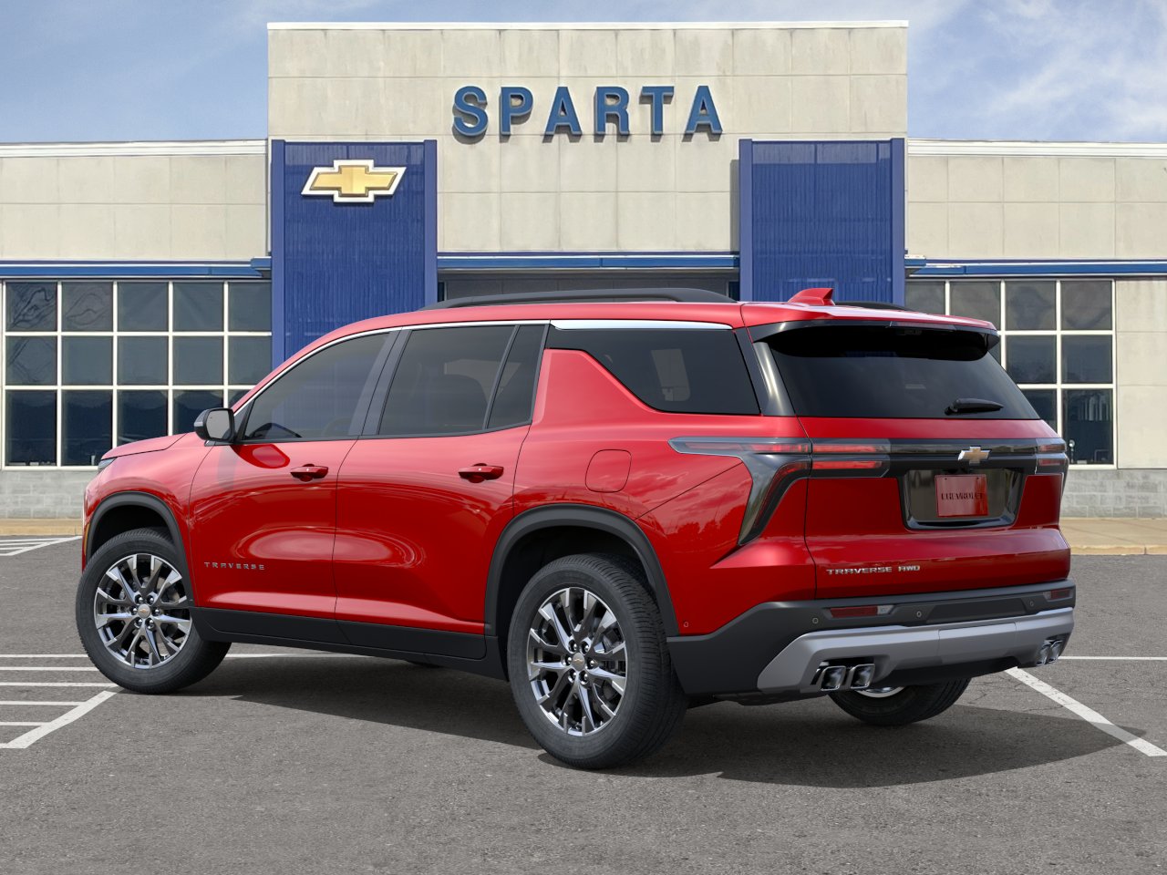 New 2026 Radiant Red Tintcoat Chevrolet LT image 3