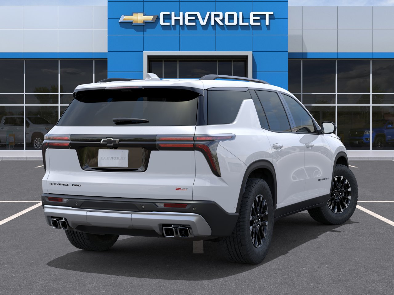 New 2026 Polar White Tricoat Chevrolet Z71 image 45