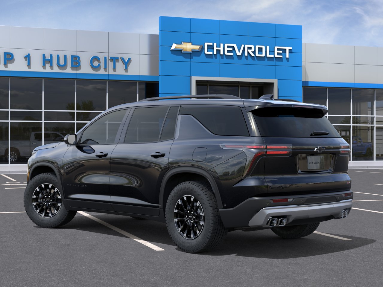 New 2026 Mosaic Black Metallic Chevrolet Z71 image 3