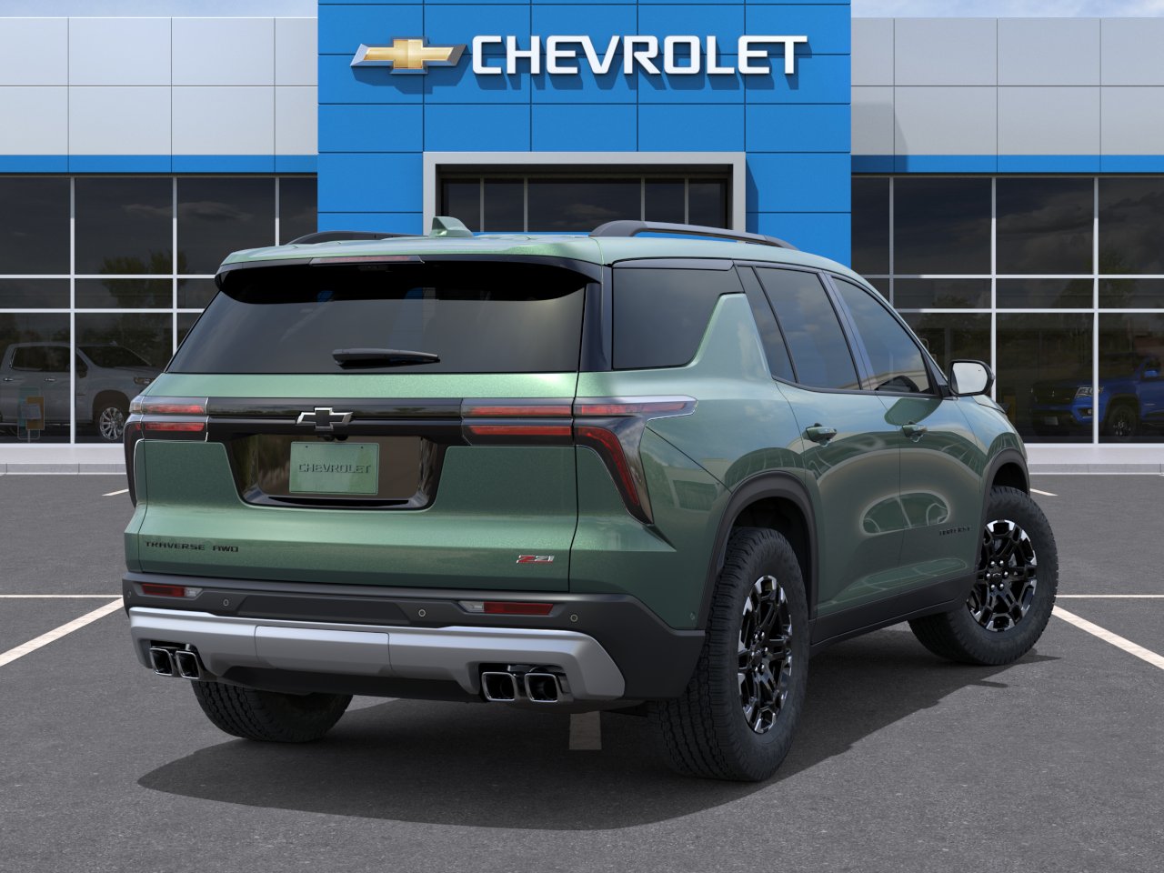 New 2027 Trillium Green Metallic Chevrolet Z71 image 28