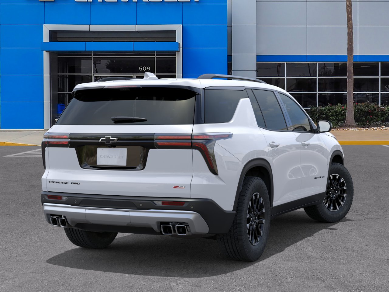New 2026 Polar White Tricoat Chevrolet Z71 image 4
