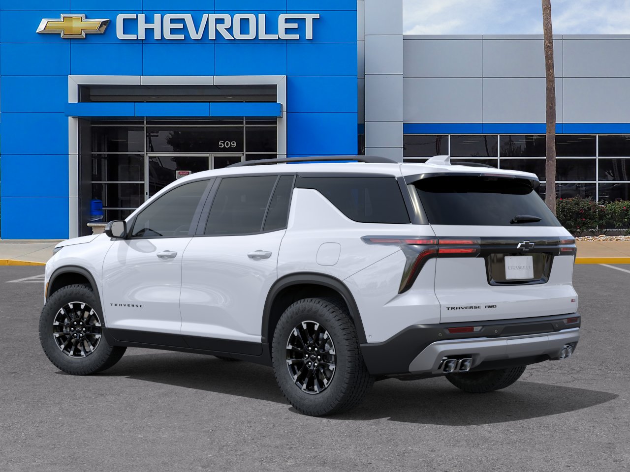 New 2026 Polar White Tricoat Chevrolet Z71 image 3