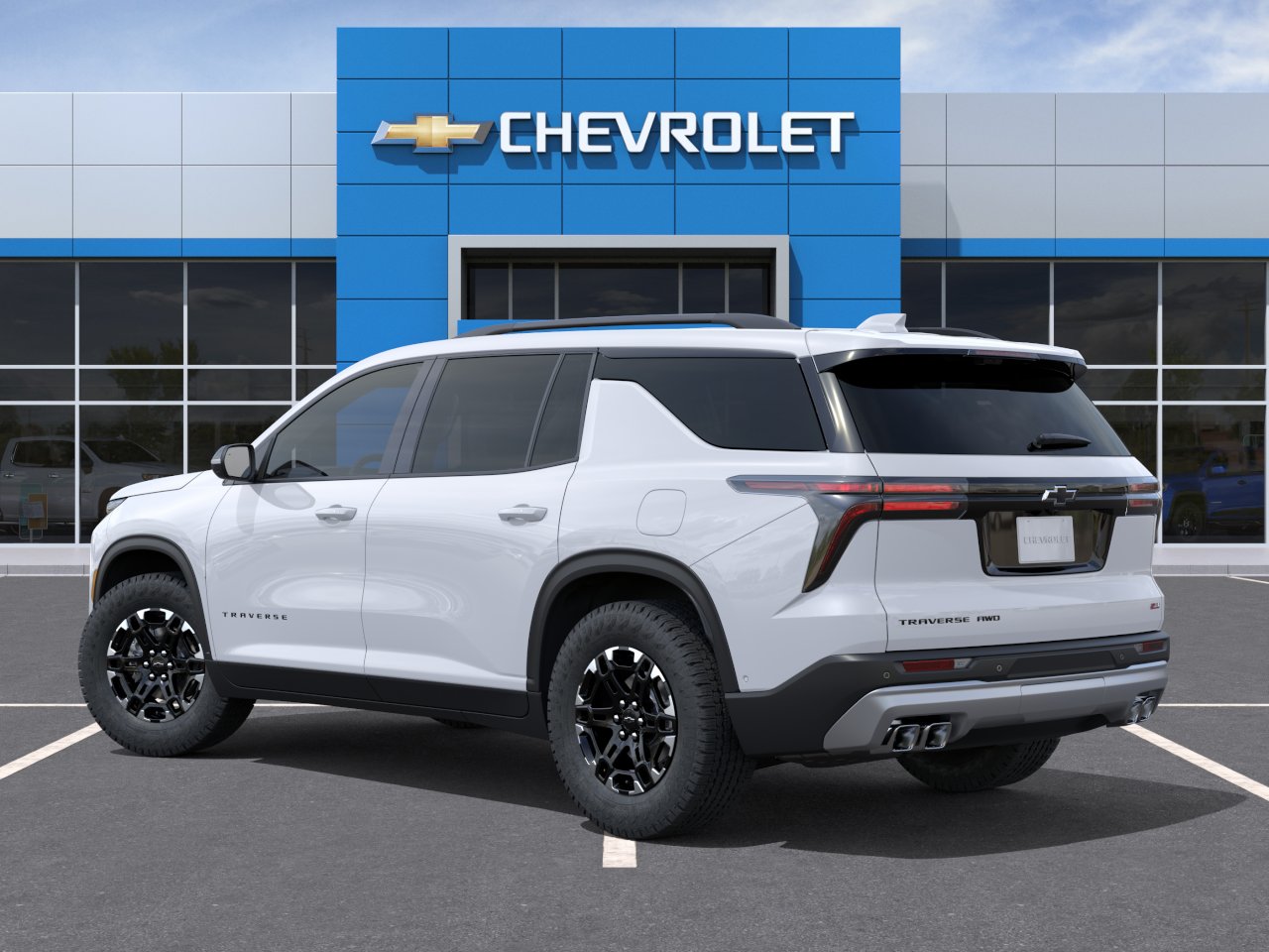 New 2027 Polar White Tricoat Chevrolet Z71 image 3