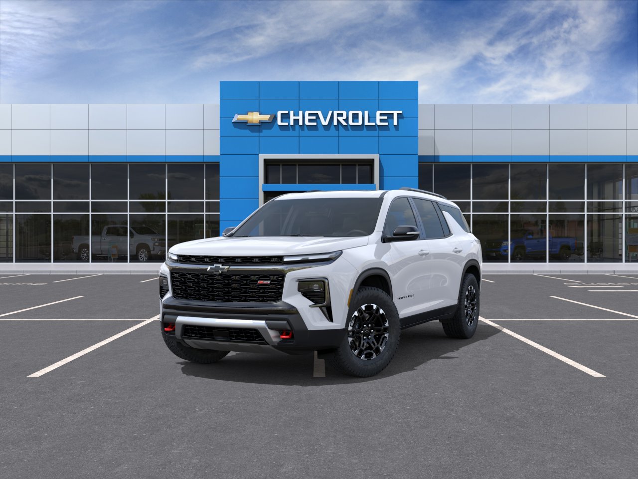 New 2027 Polar White Tricoat Chevrolet Z71 image 8