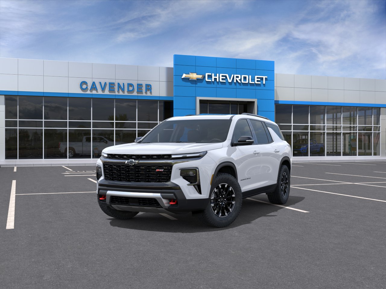 New 2026 Polar White Tricoat Chevrolet Z71 image 8