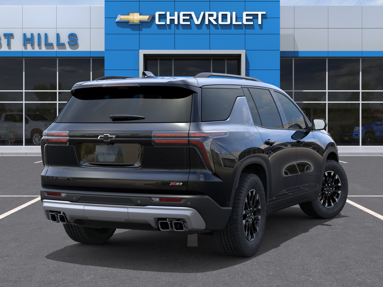New 2026 Mosaic Black Metallic Chevrolet Z71 image 4