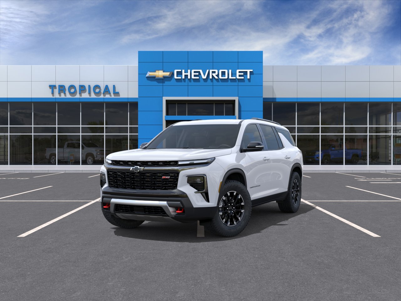 New 2026 Polar White Tricoat Chevrolet Z71 image 41
