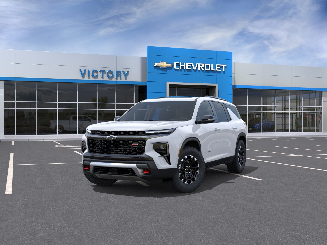 New 2027 Polar White Tricoat Chevrolet Z71 image 8