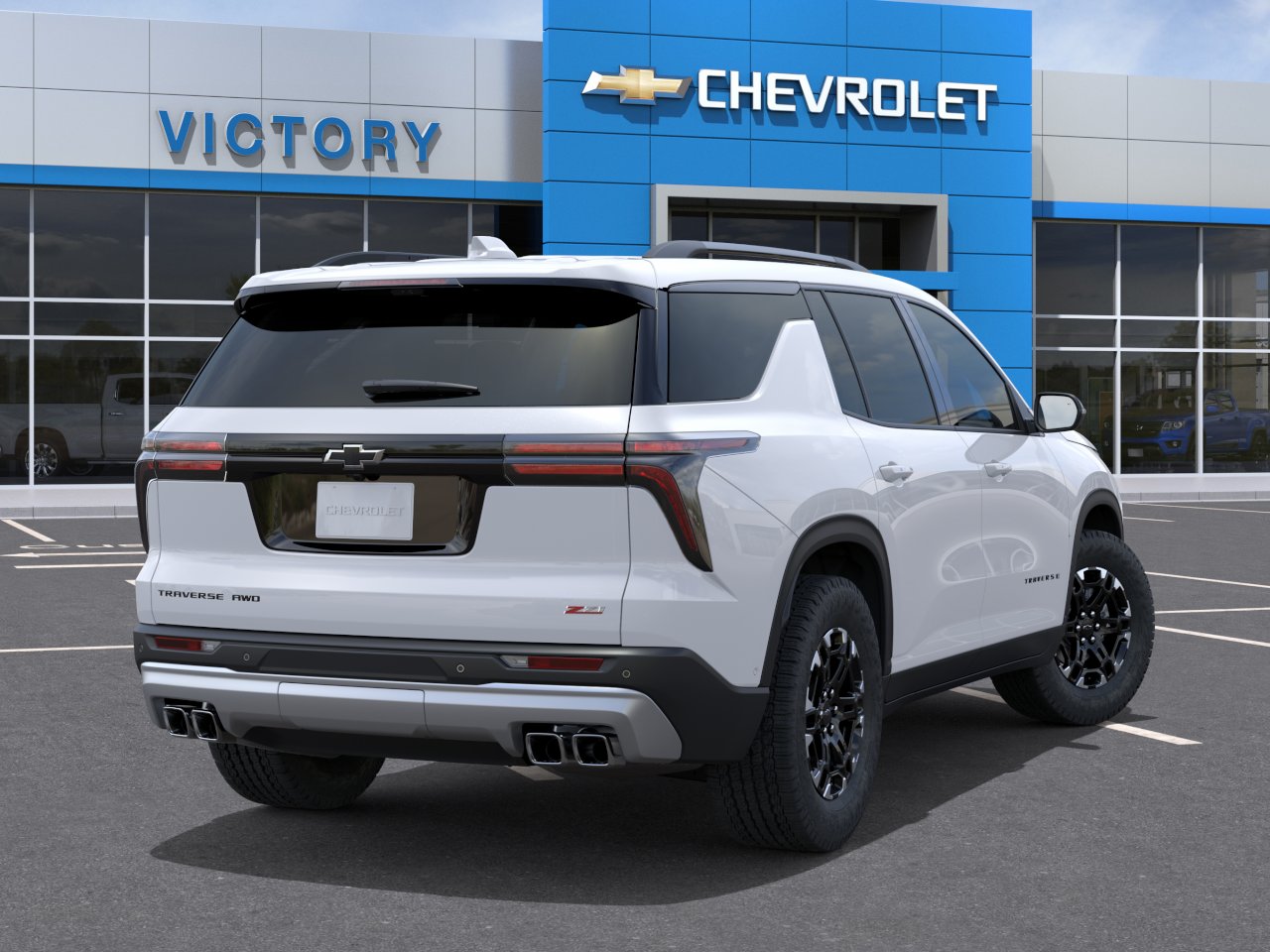 New 2027 Polar White Tricoat Chevrolet Z71 image 4