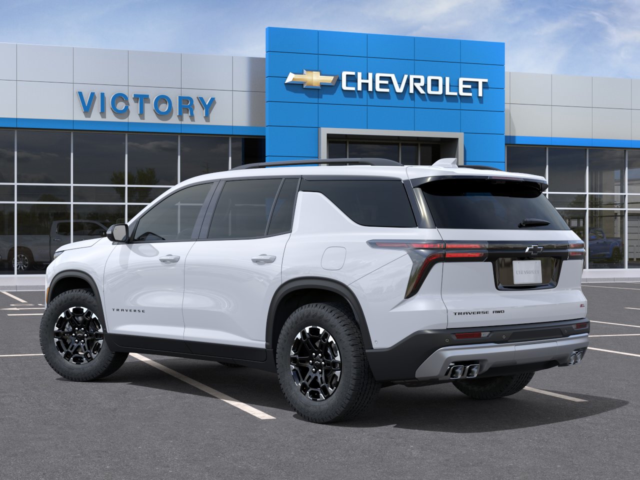 New 2027 Polar White Tricoat Chevrolet Z71 image 3