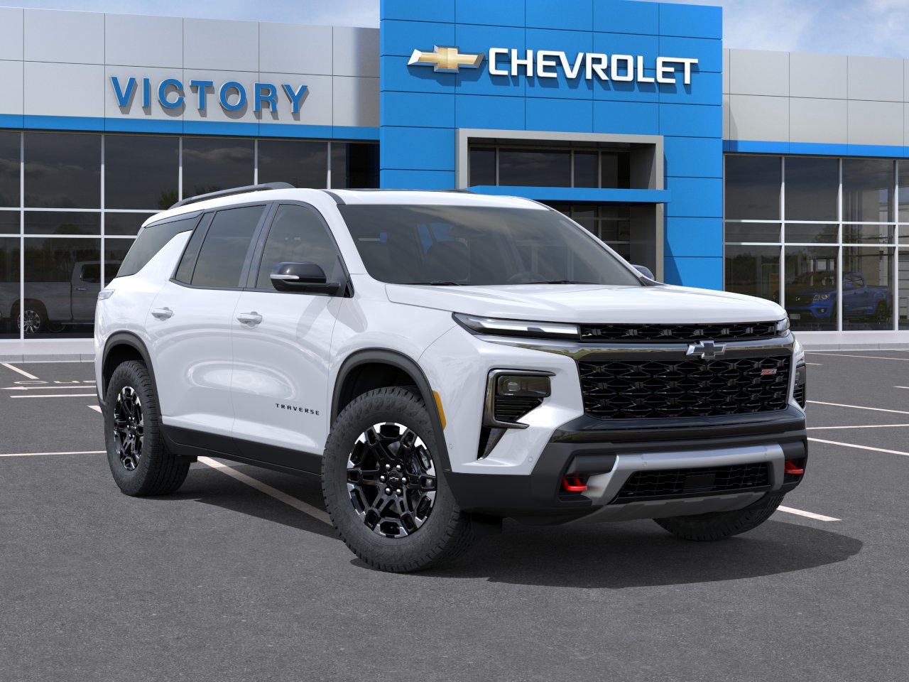 New 2027 Polar White Tricoat Chevrolet Z71 image 7