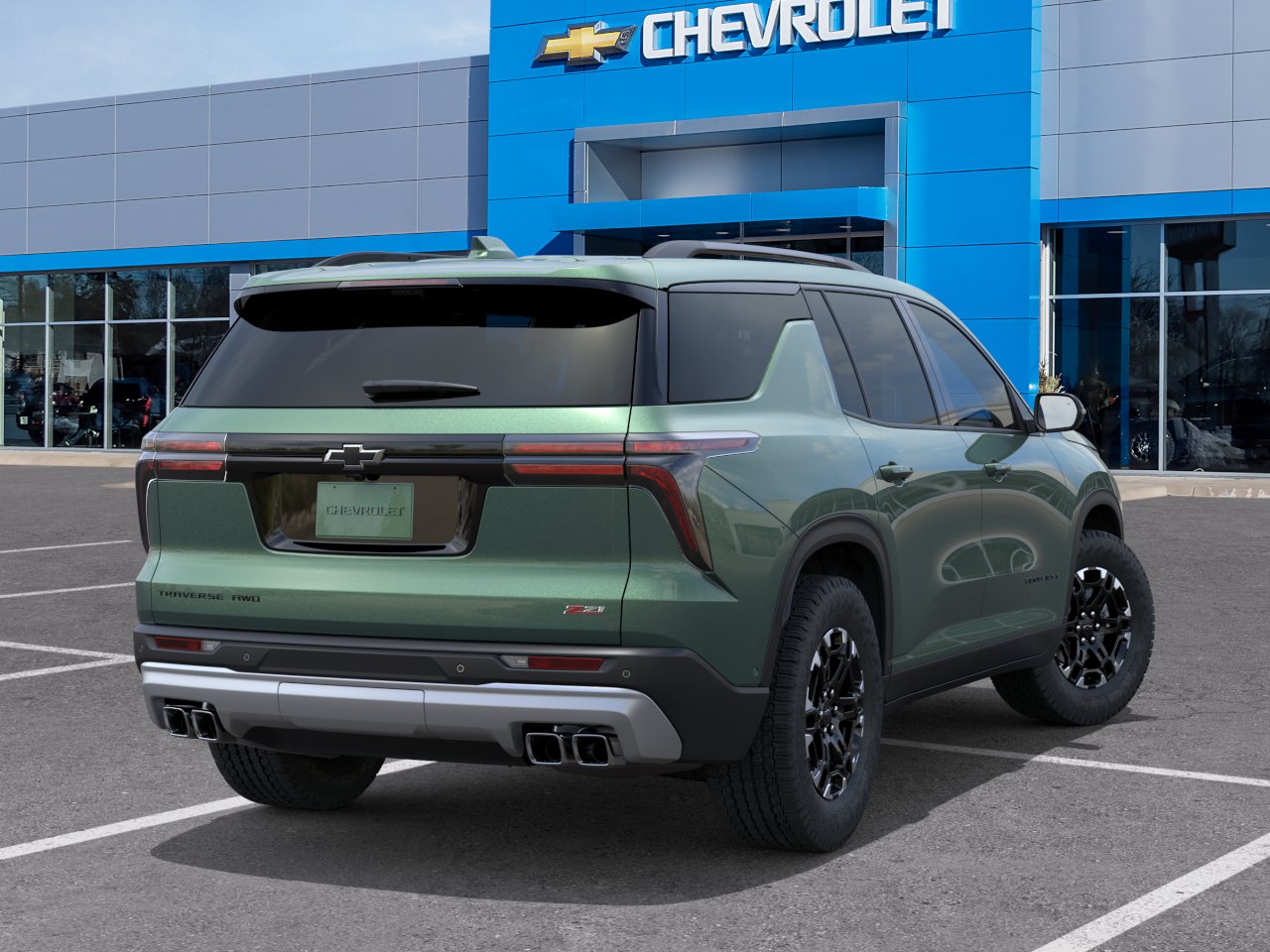 New 2027 Trillium Green Metallic Chevrolet Z71 image 29