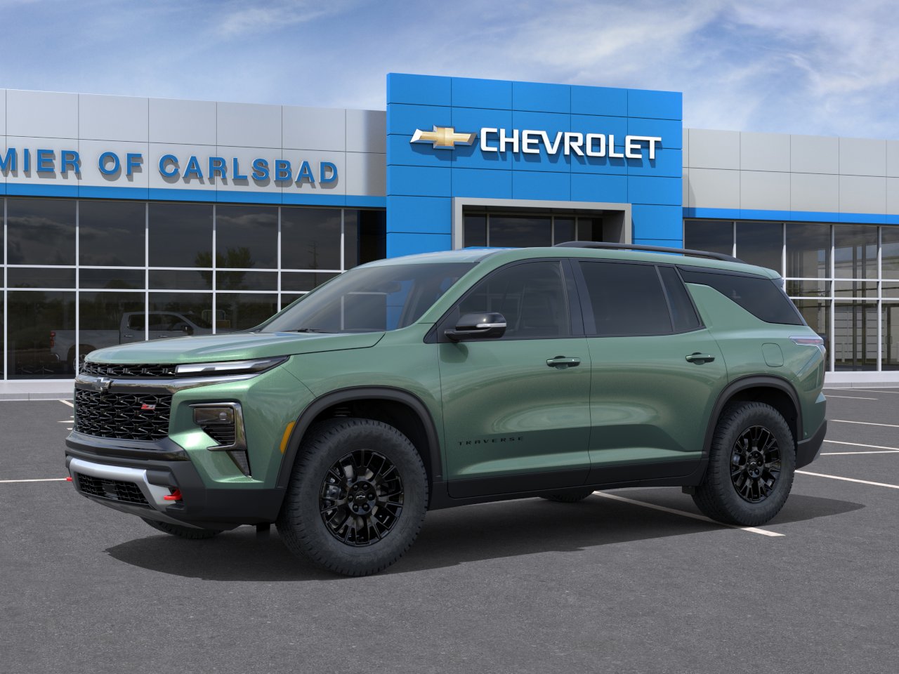 New 2027 Trillium Green Metallic Chevrolet Z71 image 2