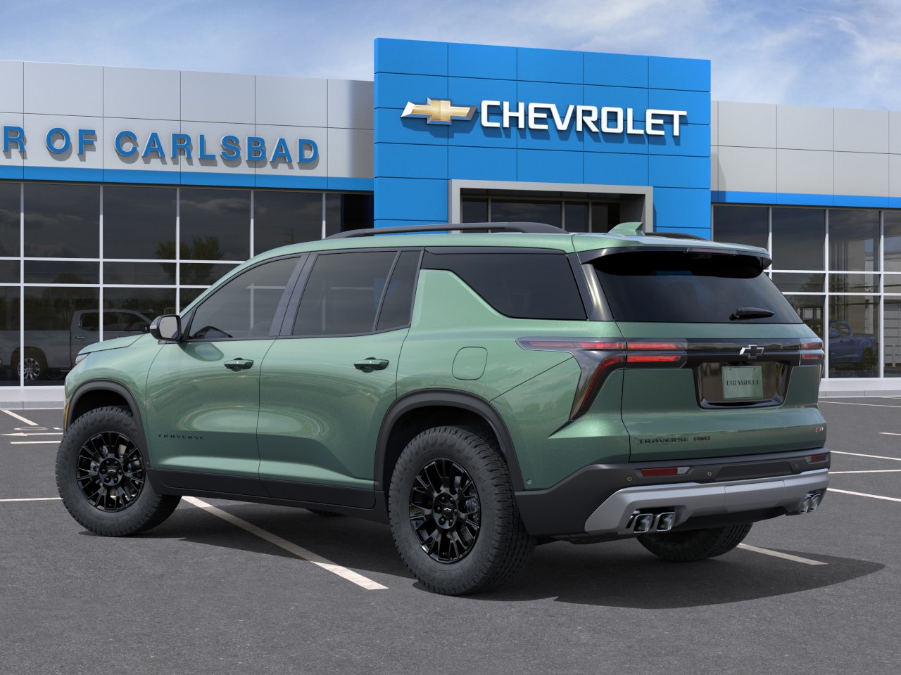 New 2027 Trillium Green Metallic Chevrolet Z71 image 3