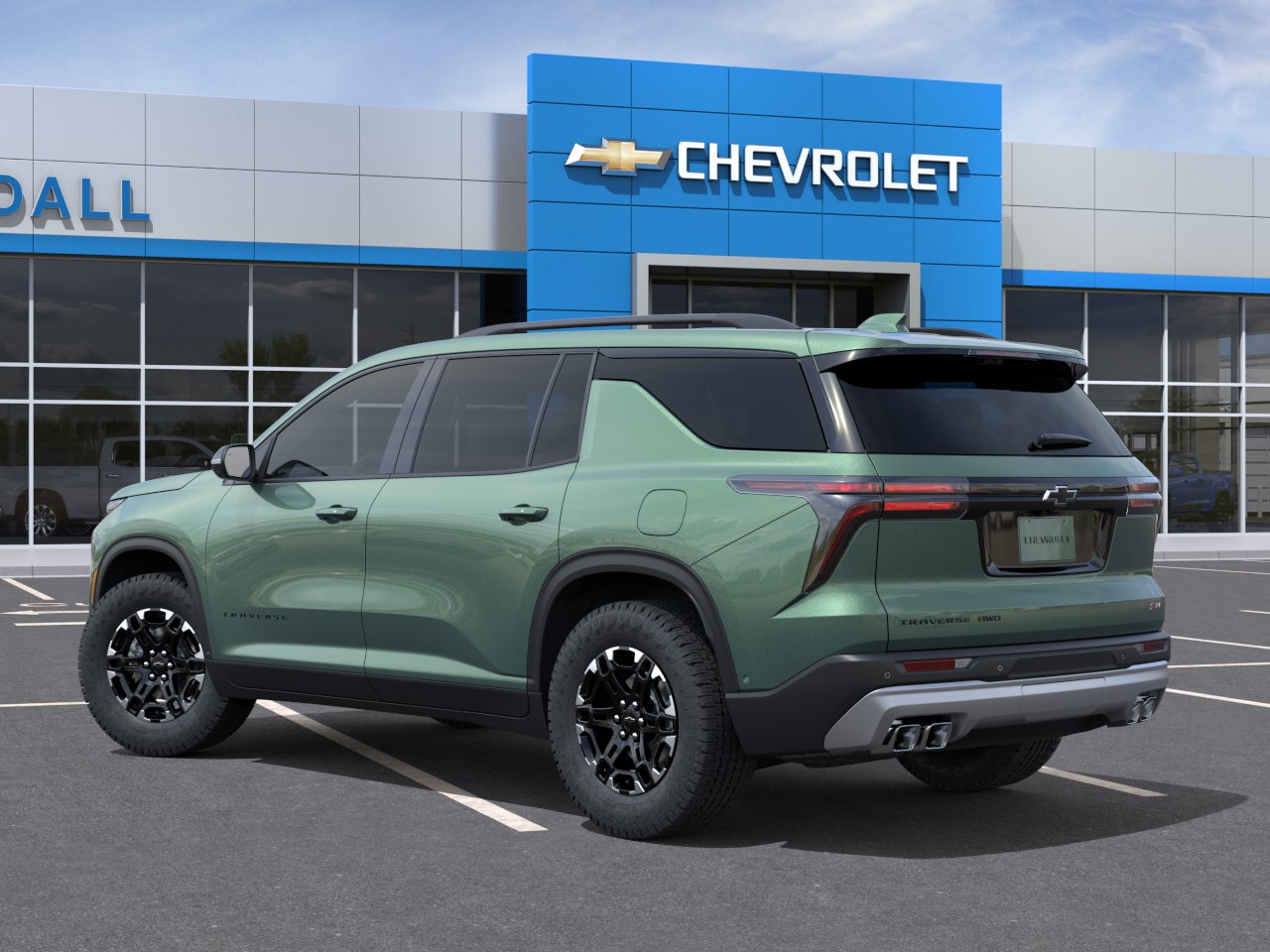 New 2027 Trillium Green Metallic Chevrolet Z71 image 3