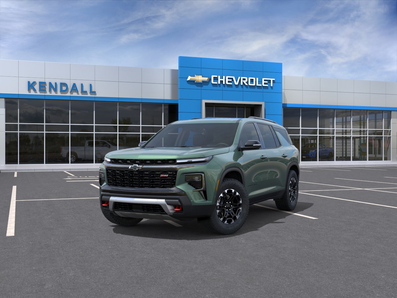 New 2027 Trillium Green Metallic Chevrolet Z71 image 8