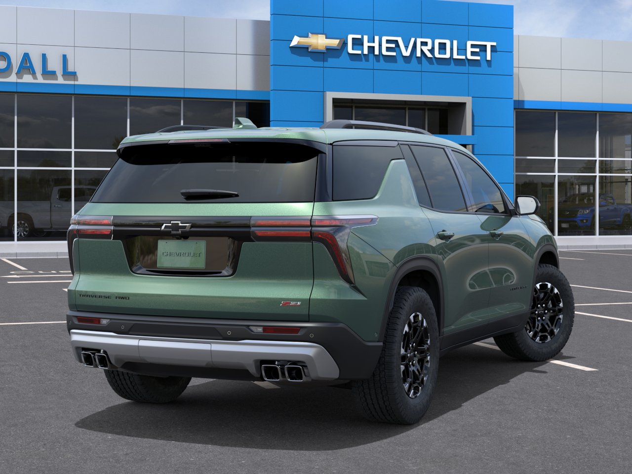 New 2027 Trillium Green Metallic Chevrolet Z71 image 4