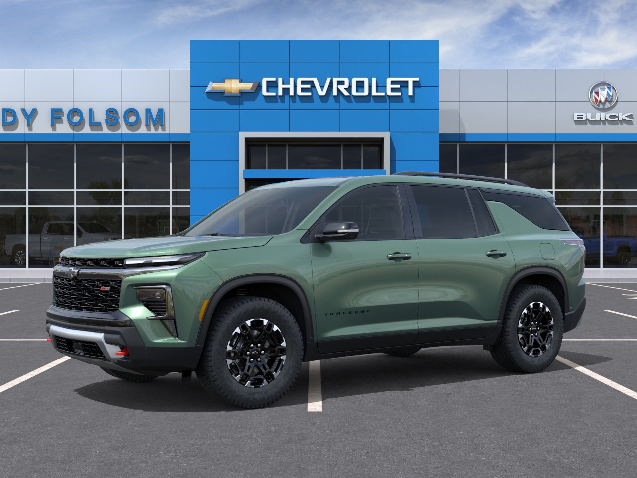 New 2027 Trillium Green Metallic Chevrolet Z71 image 2