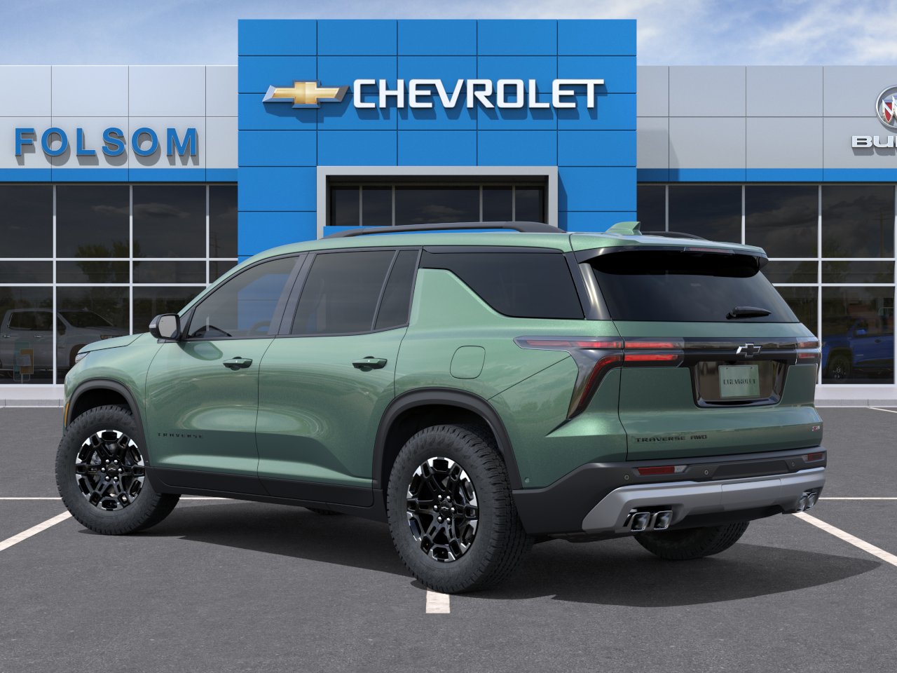 New 2027 Trillium Green Metallic Chevrolet Z71 image 3