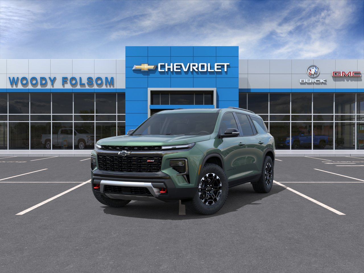 New 2027 Trillium Green Metallic Chevrolet Z71 image 8