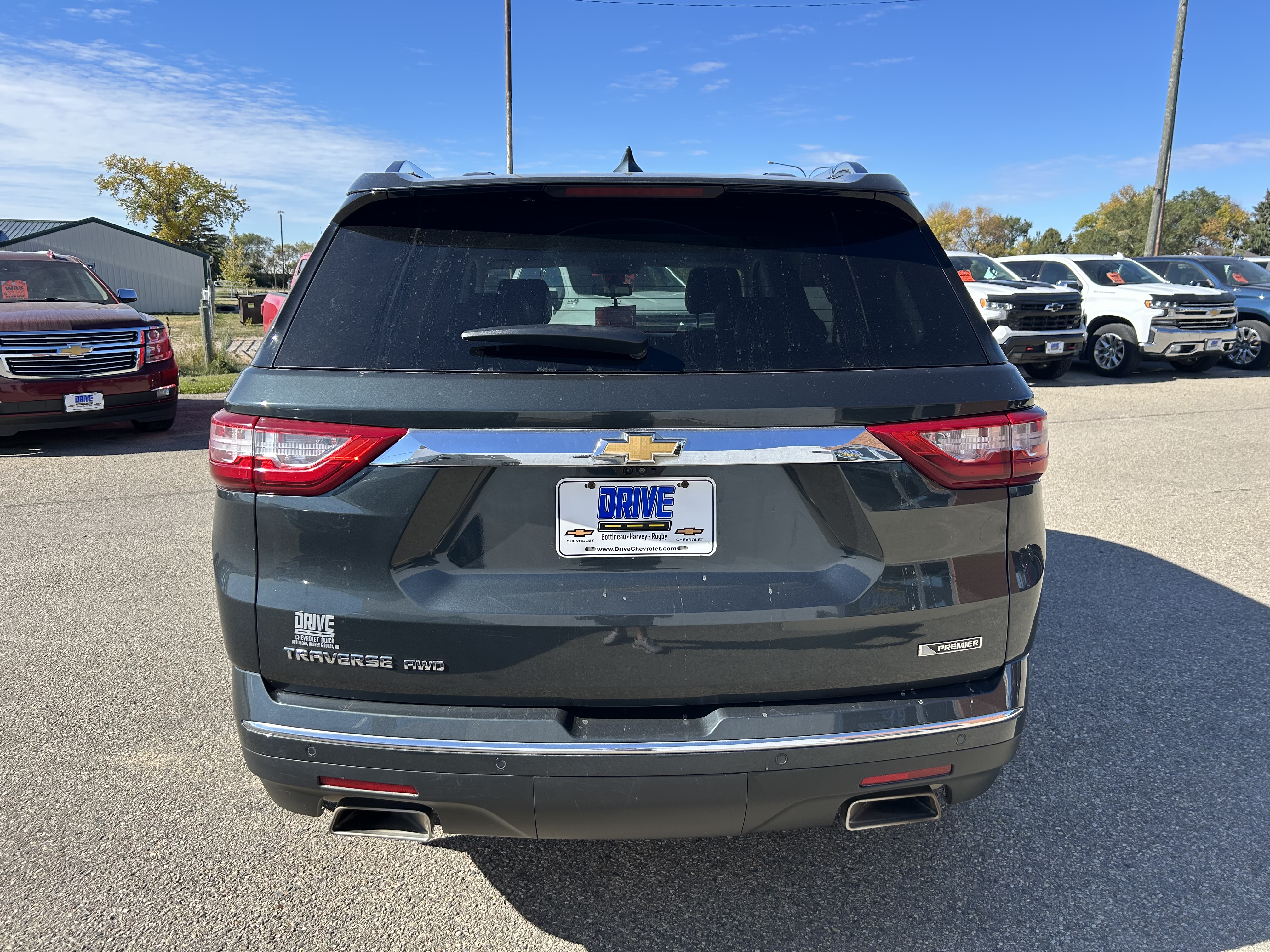 Used 2018 Chevrolet Traverse Premier with VIN 1GNEVJKW9JJ136936 for sale in Bottineau, ND