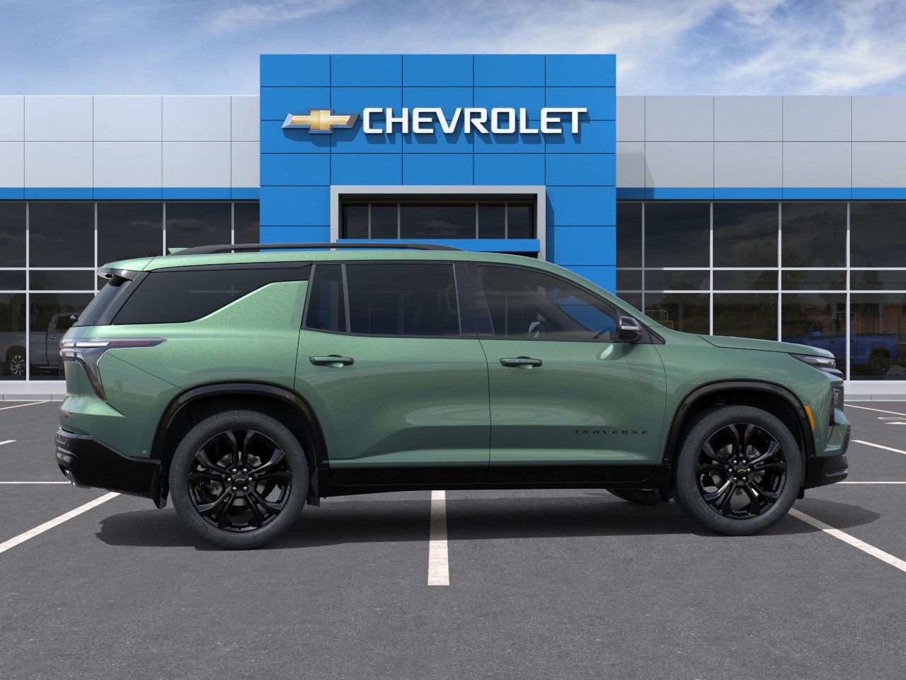 New 2027 Trillium Green Metallic Chevrolet RS image 30