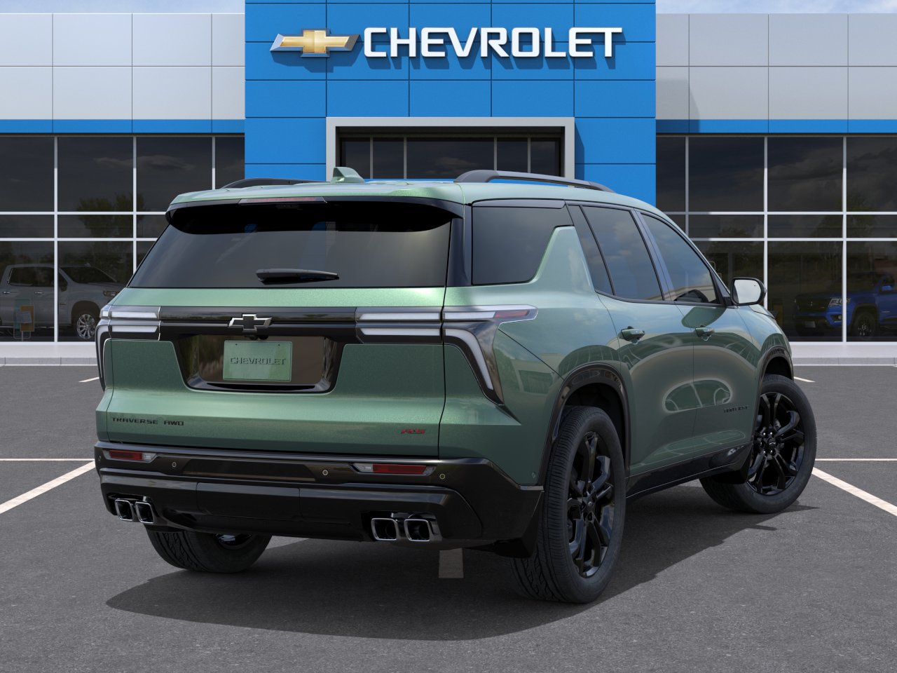 New 2027 Trillium Green Metallic Chevrolet RS image 29