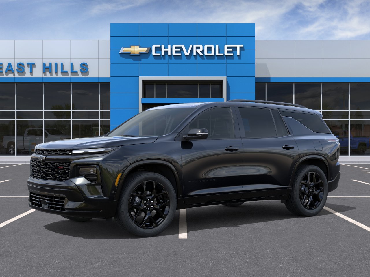 New 2026 Mosaic Black Metallic Chevrolet RS image 2
