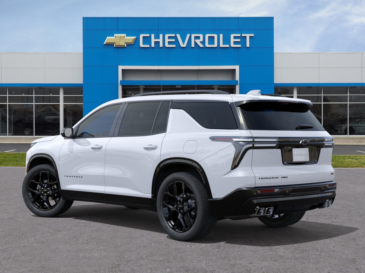 New 2026 Polar White Tricoat Chevrolet RS image 3