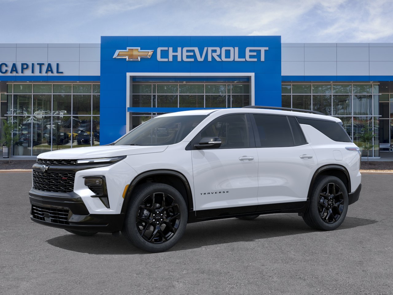 New 2026 Polar White Tricoat Chevrolet RS image 2