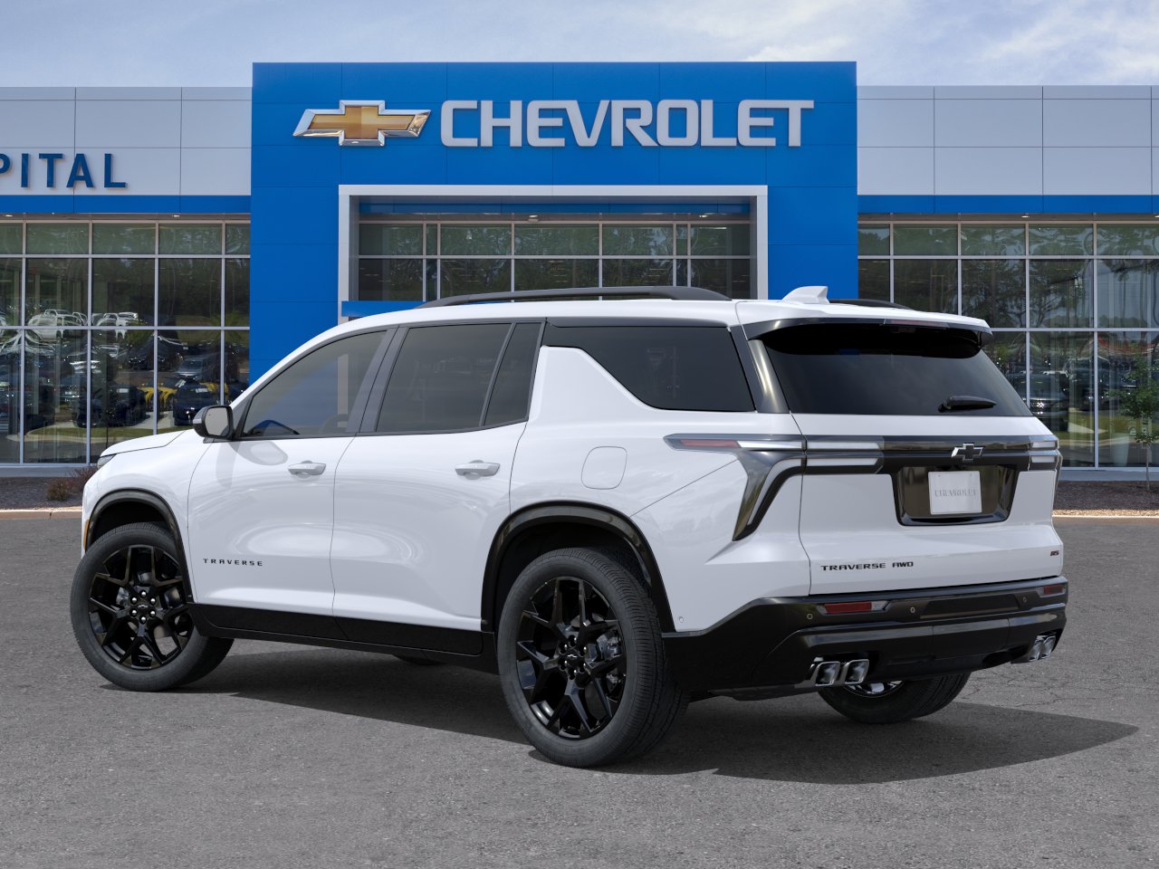 New 2026 Polar White Tricoat Chevrolet RS image 3