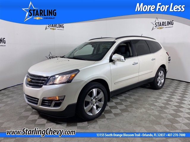 Pre-Owned 2013 Chevrolet Traverse LTZ FWD SUV