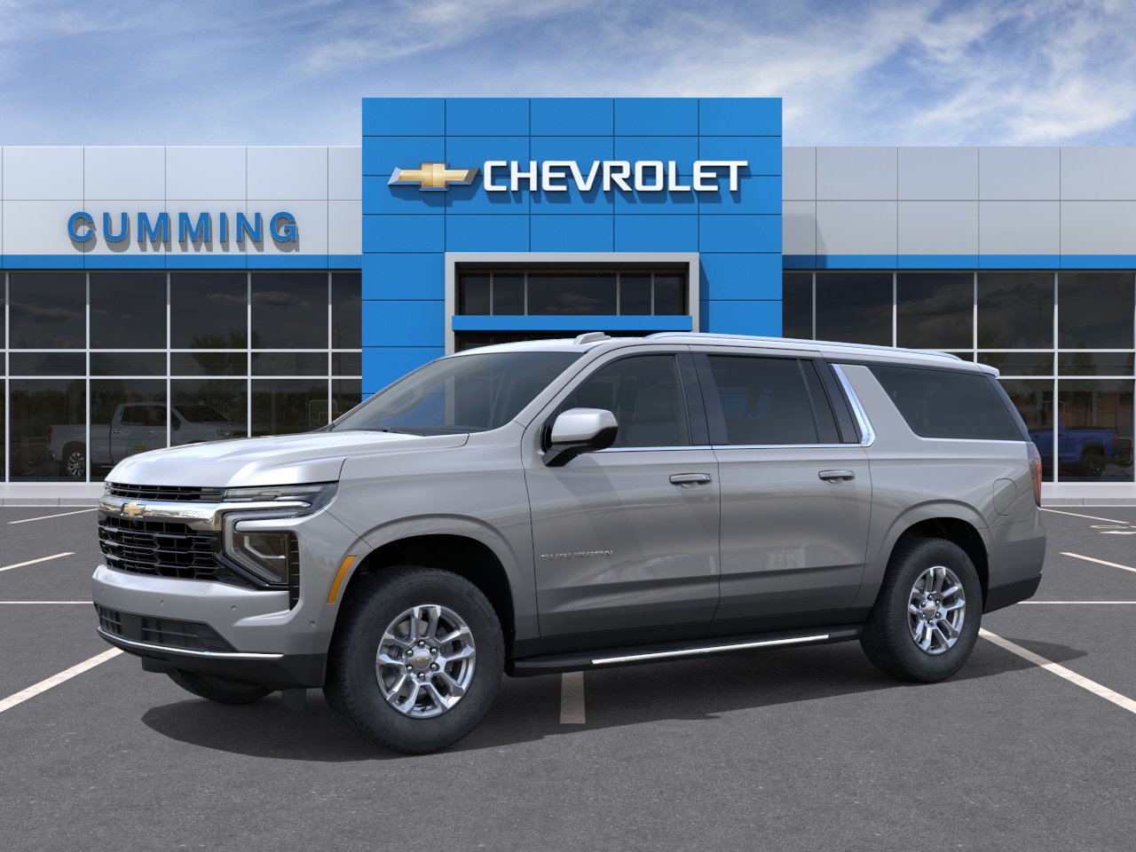 New 2026 Sterling Gray Metallic Chevrolet LS image 3