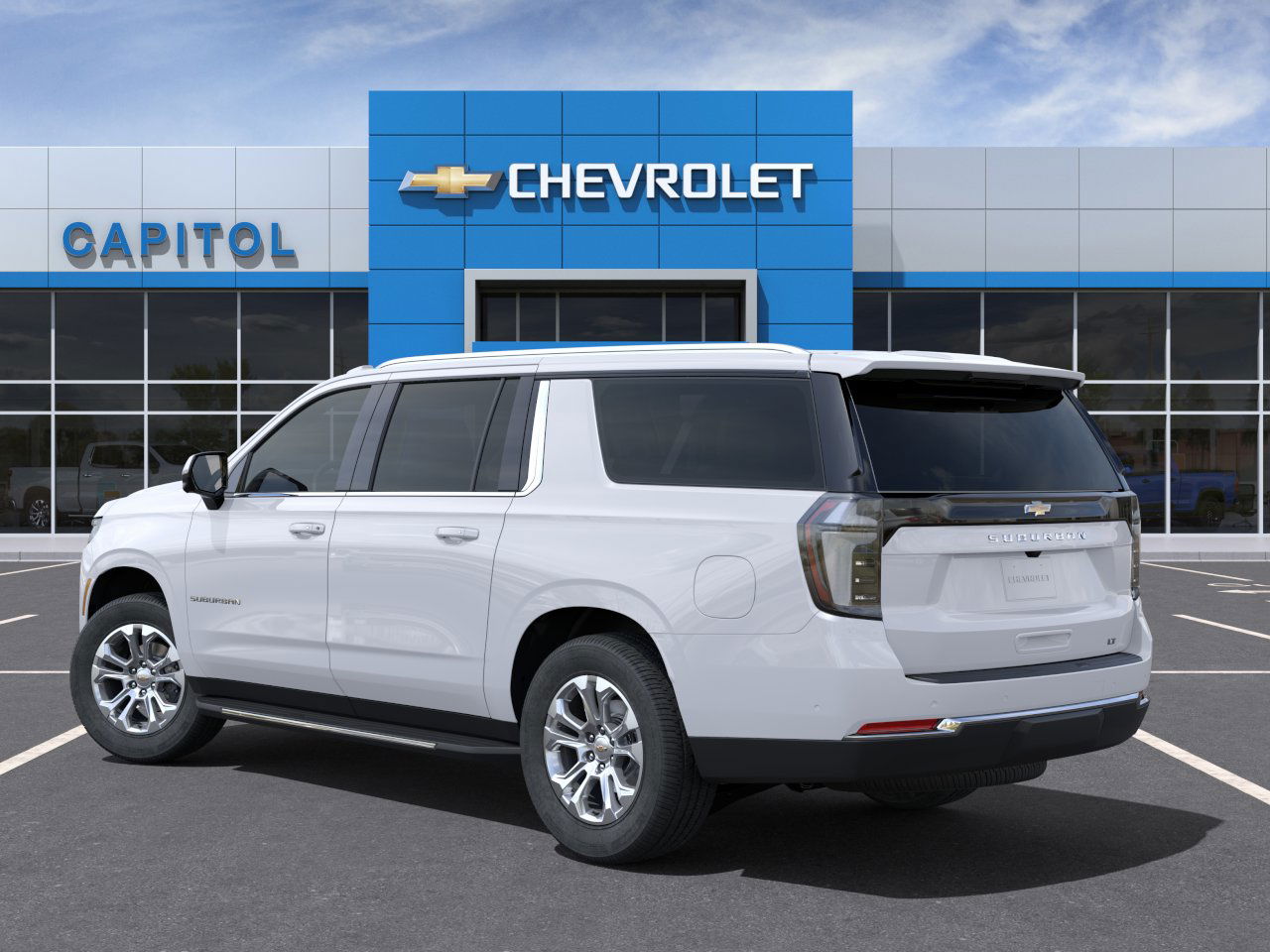 New 2025 Summit White Chevrolet LT image 3