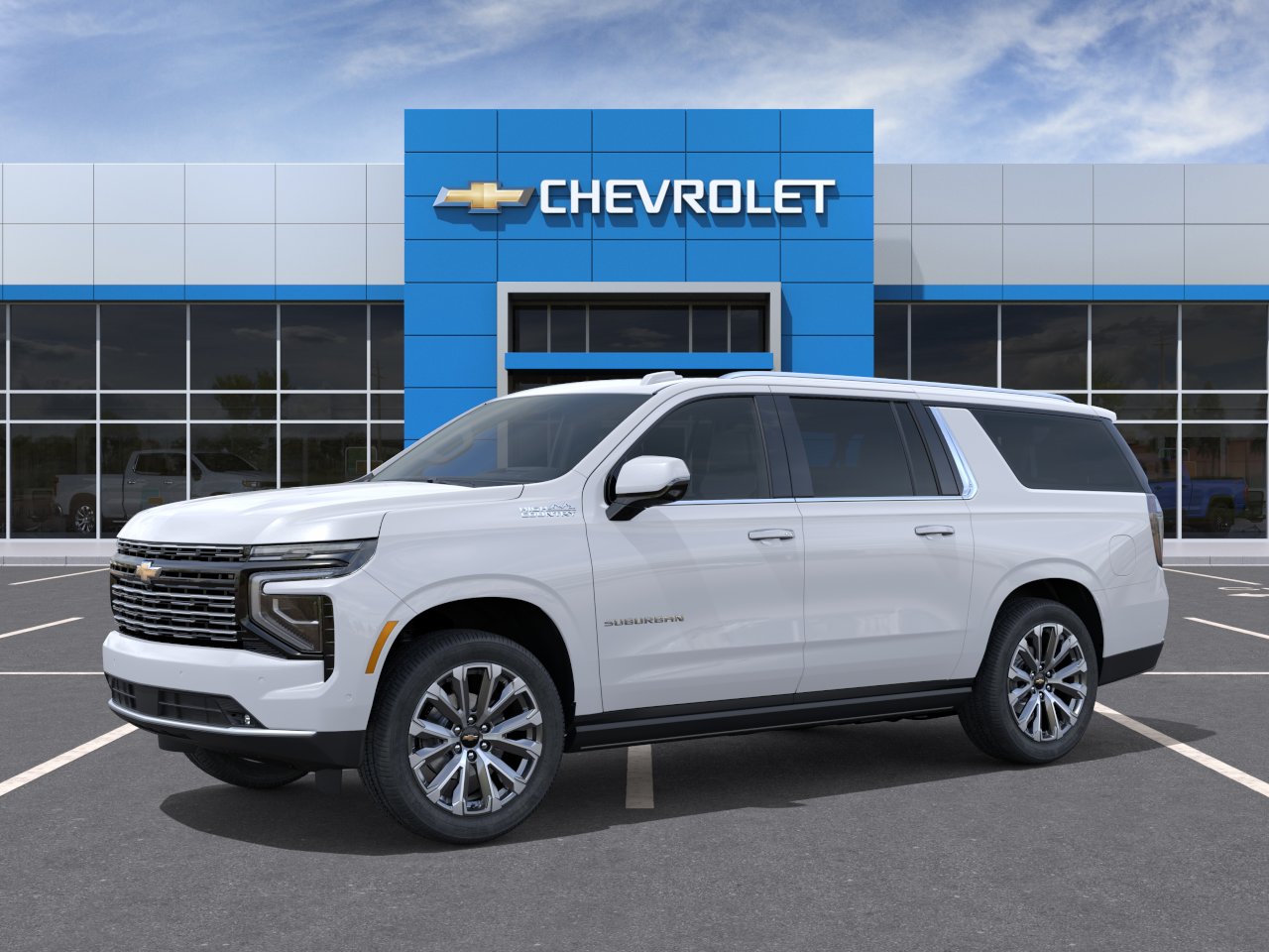 New 2026 Polar White Tricoat Chevrolet High Country image 37
