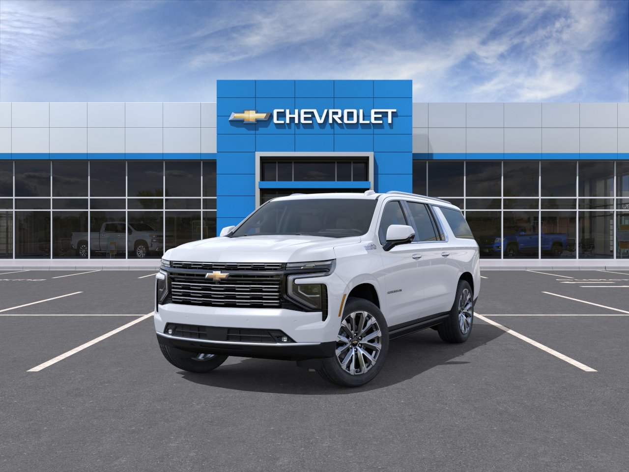 New 2026 Polar White Tricoat Chevrolet High Country image 43