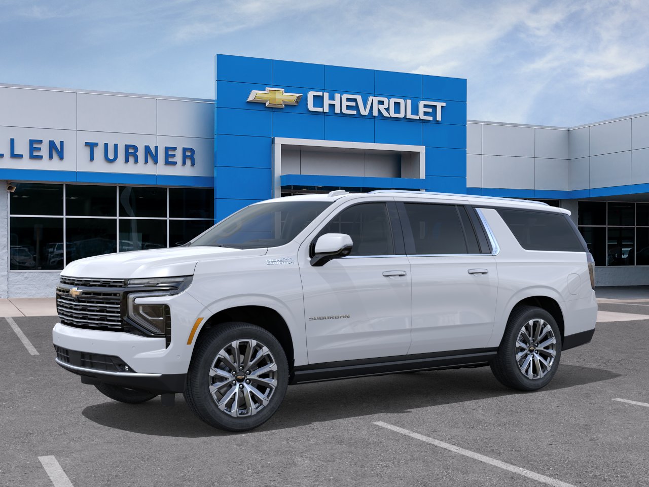 New 2026 Polar White Tricoat Chevrolet High Country image 2