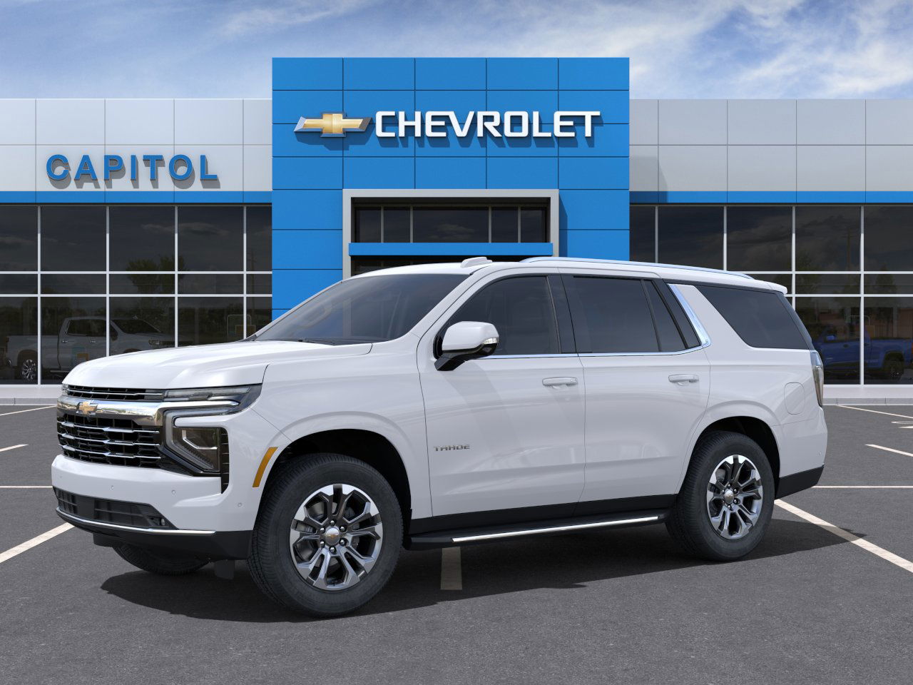 New 2025 Summit White Chevrolet LT image 2