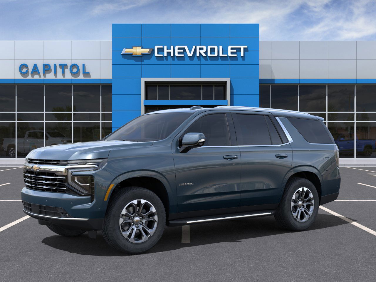 New 2025 Lakeshore Blue Metallic Chevrolet LT image 2