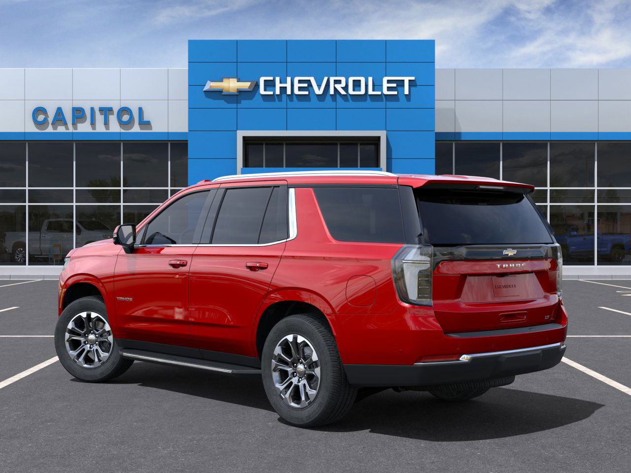 New 2025 Radiant Red Tintcoat Chevrolet LT image 3