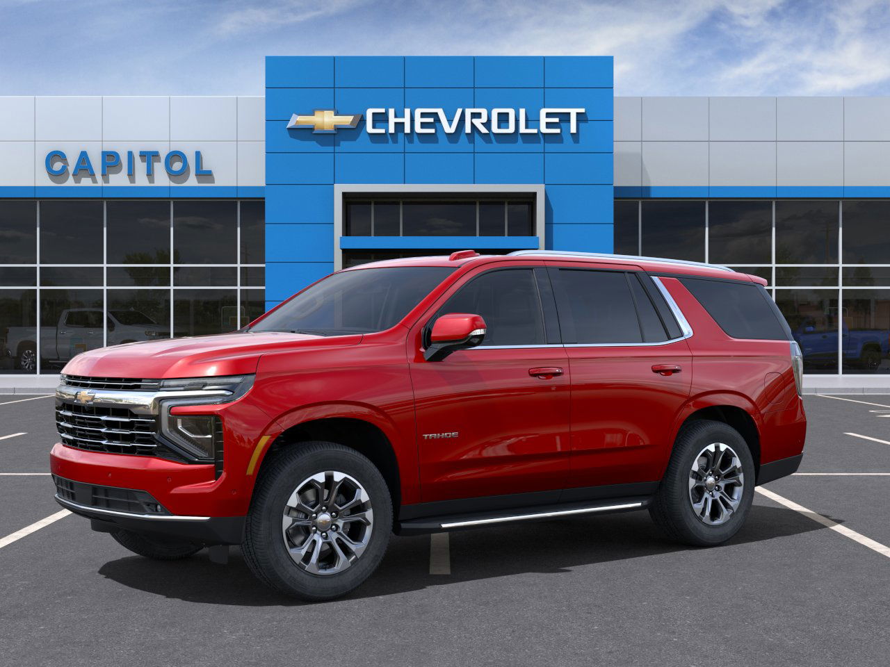 New 2025 Radiant Red Tintcoat Chevrolet LT image 2