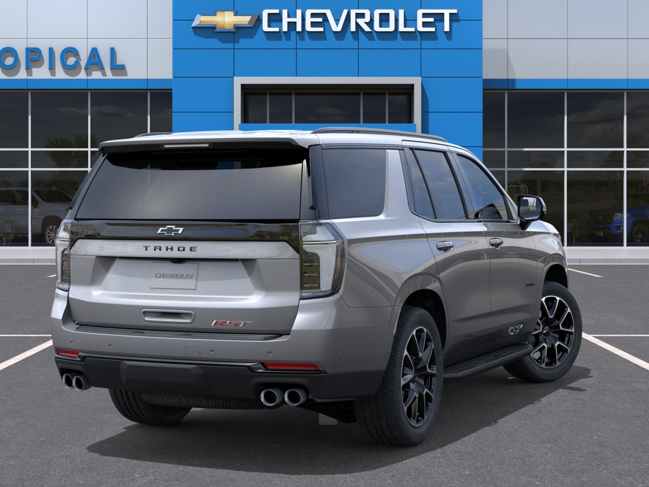New 2027 Sterling Gray Metallic Chevrolet RST image 4