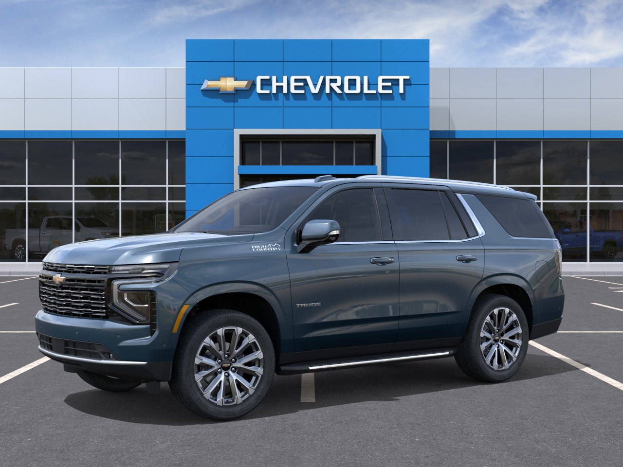 New 2026 Lakeshore Blue Metallic Chevrolet High Country image 26