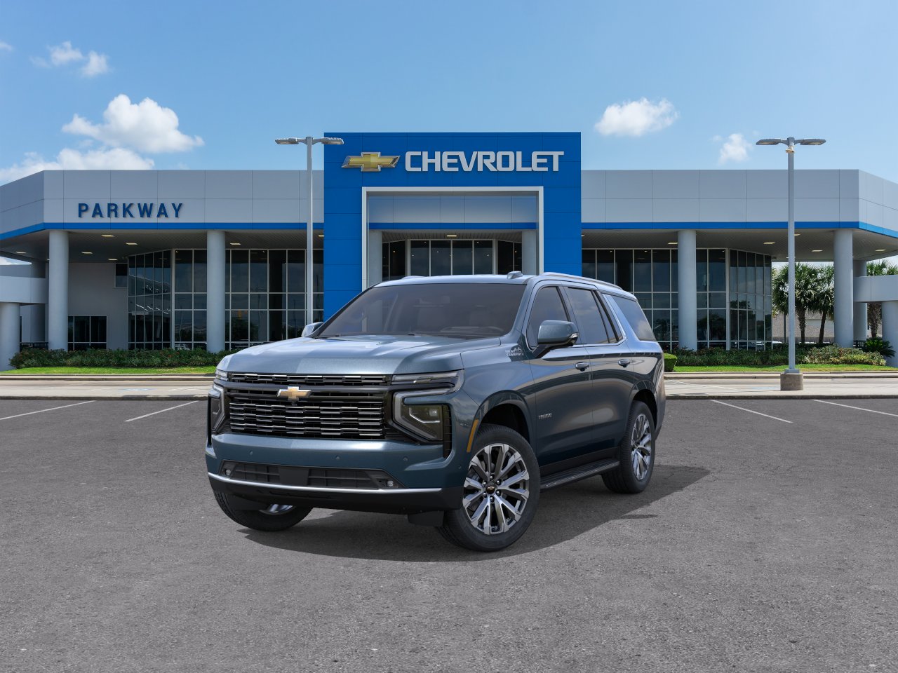New 2026 Lakeshore Blue Metallic Chevrolet High Country image 8