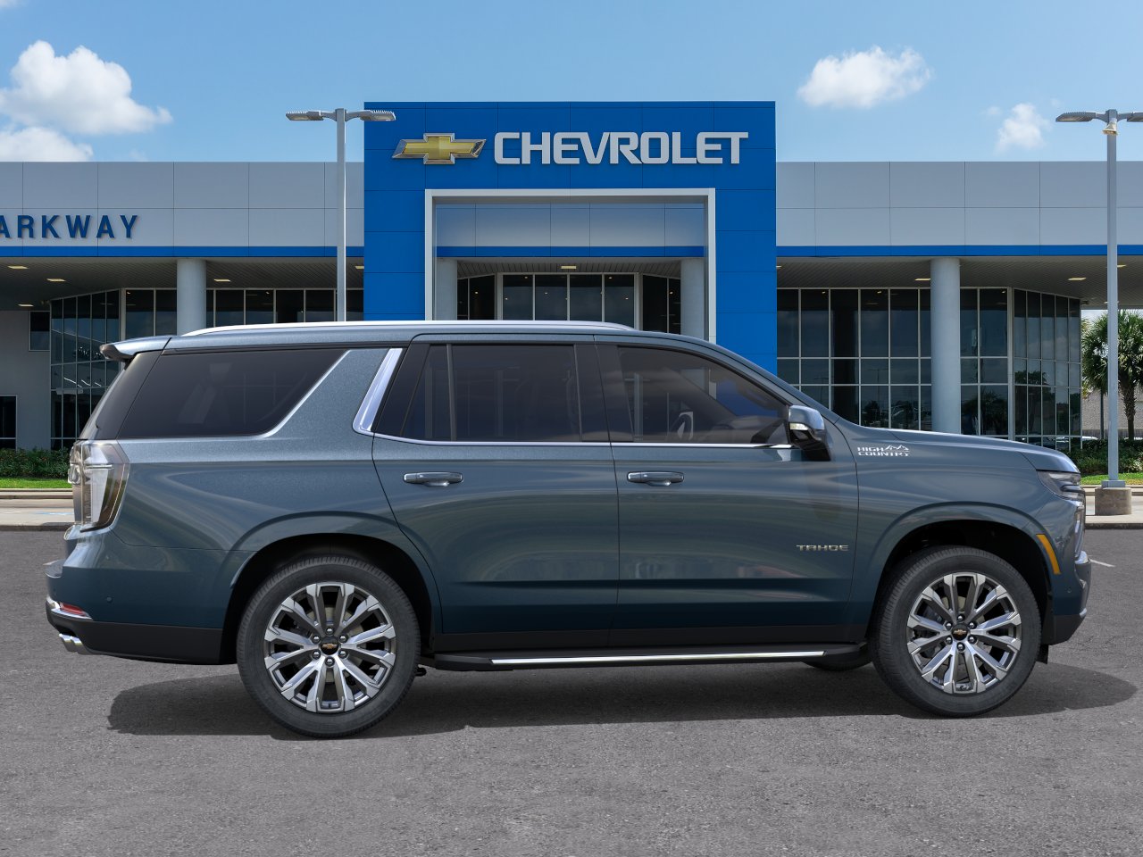 New 2026 Lakeshore Blue Metallic Chevrolet High Country image 5
