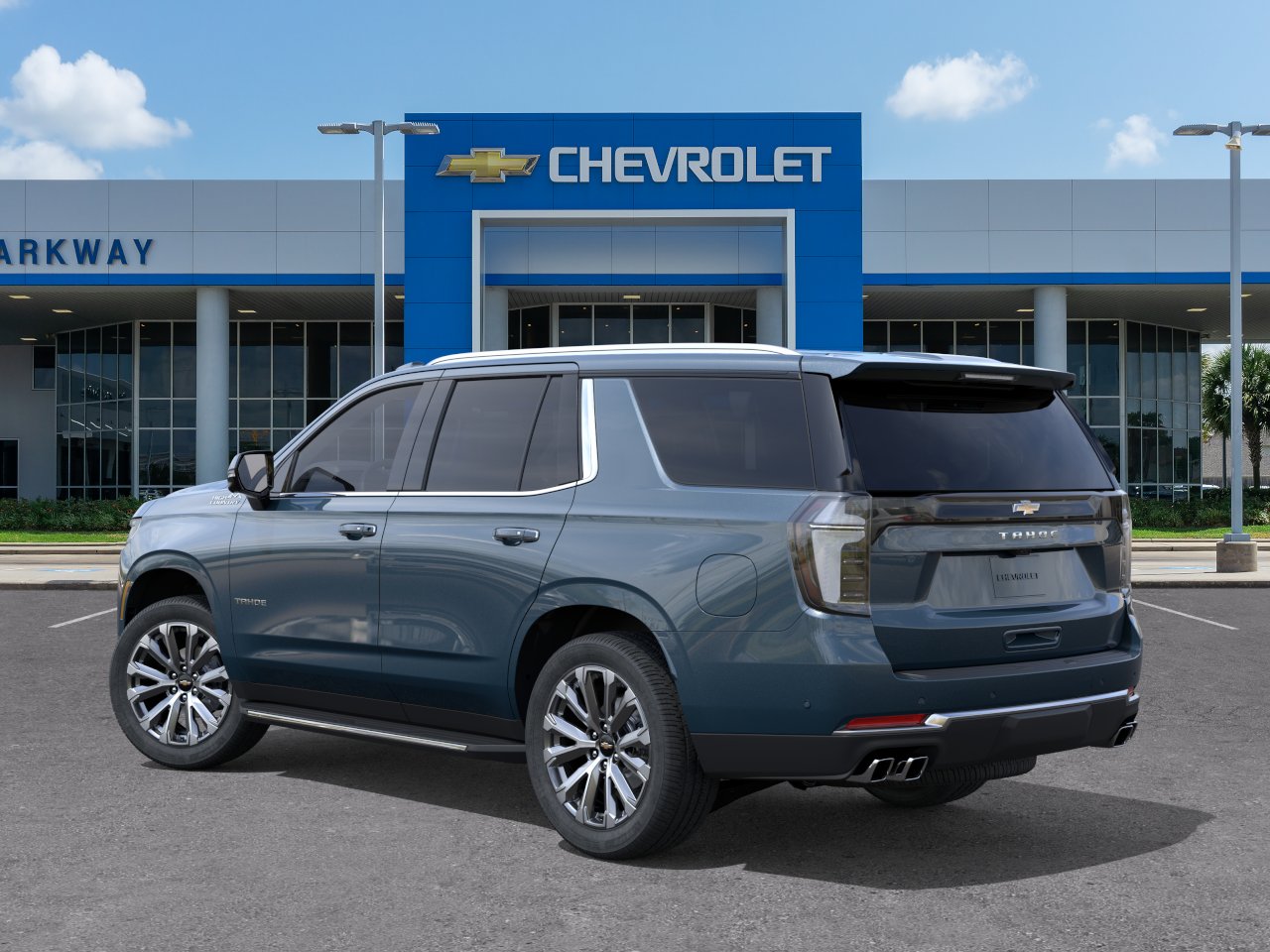 New 2026 Lakeshore Blue Metallic Chevrolet High Country image 3